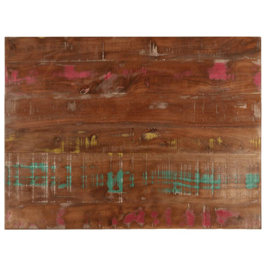 vidaXL Table Top 80x50x3.8 cm Rectangular Solid Wood Reclaimed
