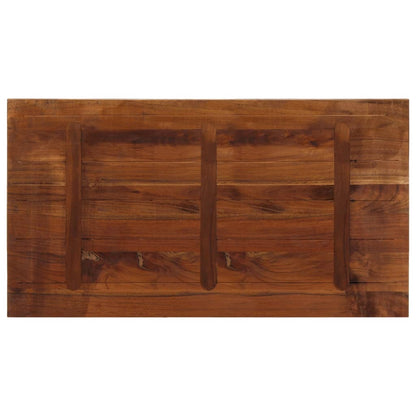 vidaXL Table Top 100x60x3.8 cm Rectangular Solid Wood Reclaimed