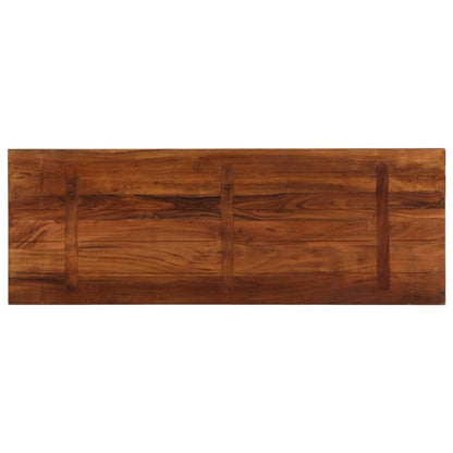 vidaXL Table Top 140x60x3.8 cm Rectangular Solid Wood Reclaimed