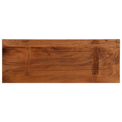 vidaXL Table Top 80x40x2.5 cm Rectangular Solid Wood Reclaimed