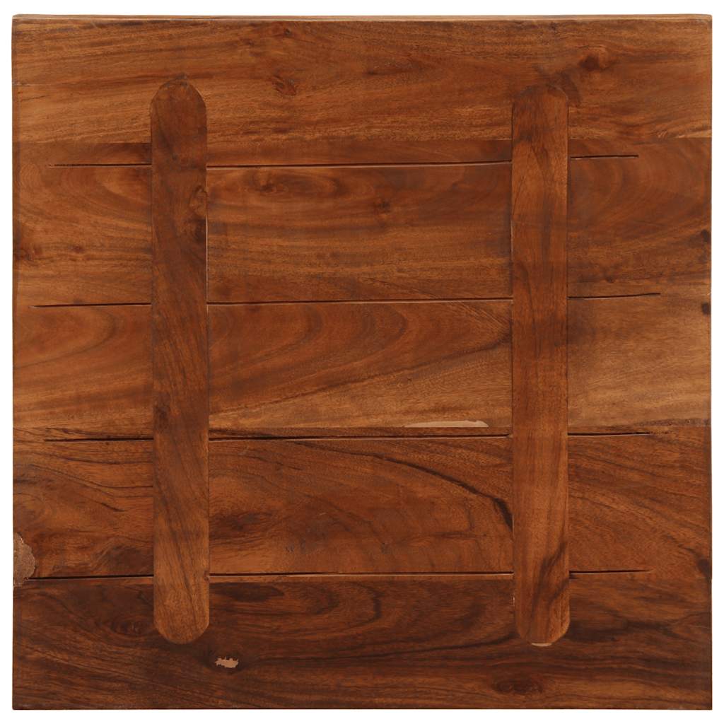 vidaXL Table Top 50x50x2.5 cm Square Solid Wood Reclaimed