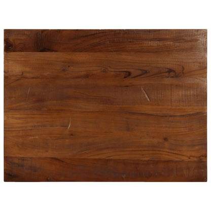 vidaXL Table Top 80x50x2.5 cm Rectangular Solid Wood Reclaimed