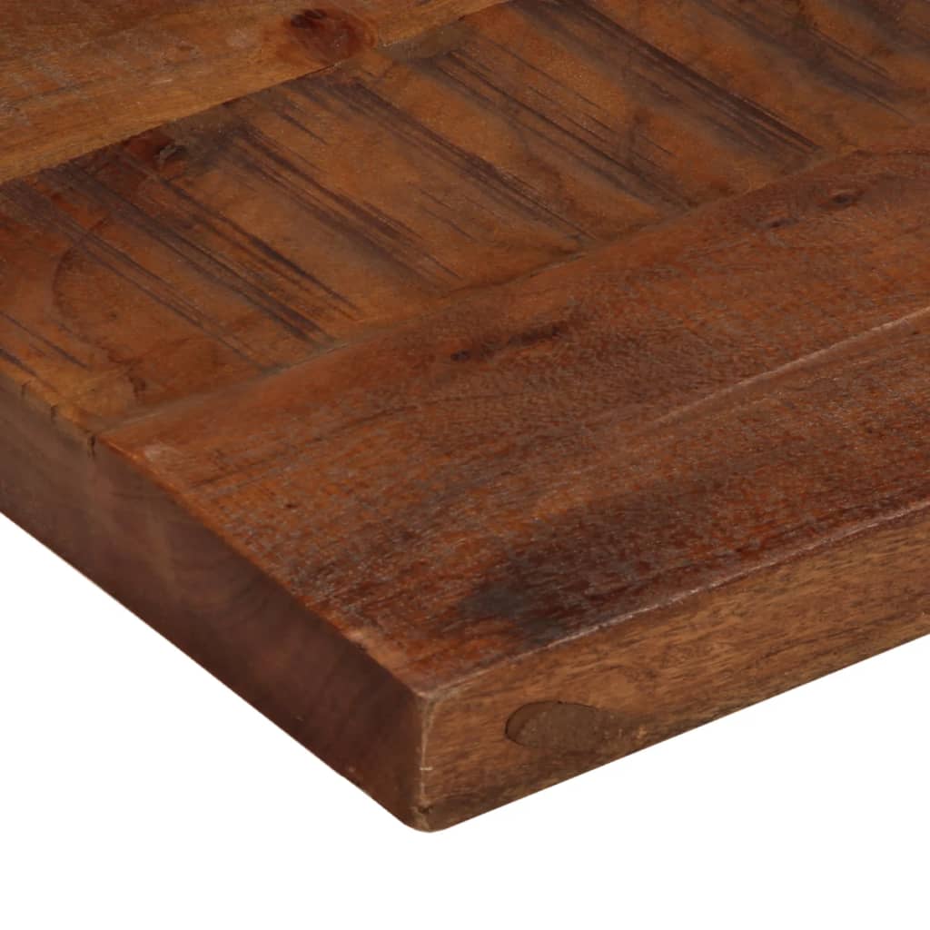 vidaXL Table Top 110x50x2.5 cm Rectangular Solid Wood Reclaimed