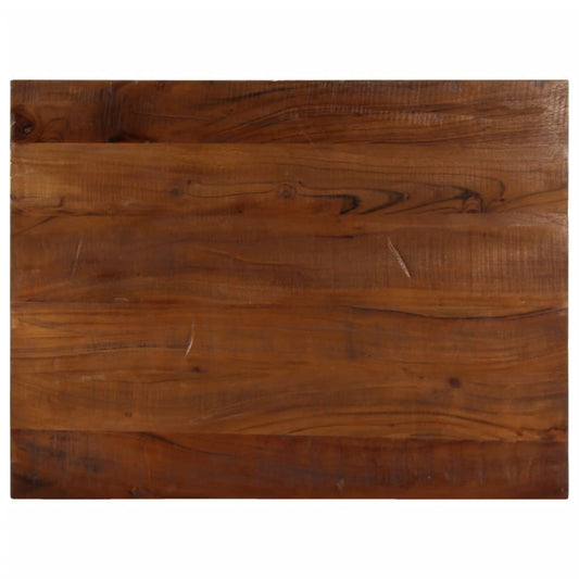 vidaXL Table Top 70x60x2.5 cm Rectangular Solid Wood Reclaimed