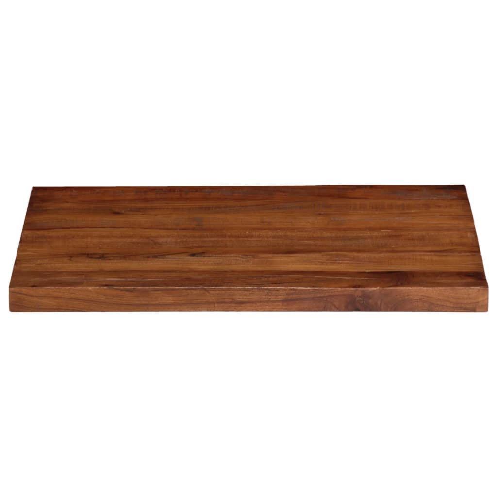 vidaXL Table Top 80x70x2.5 cm Rectangular Solid Wood Reclaimed