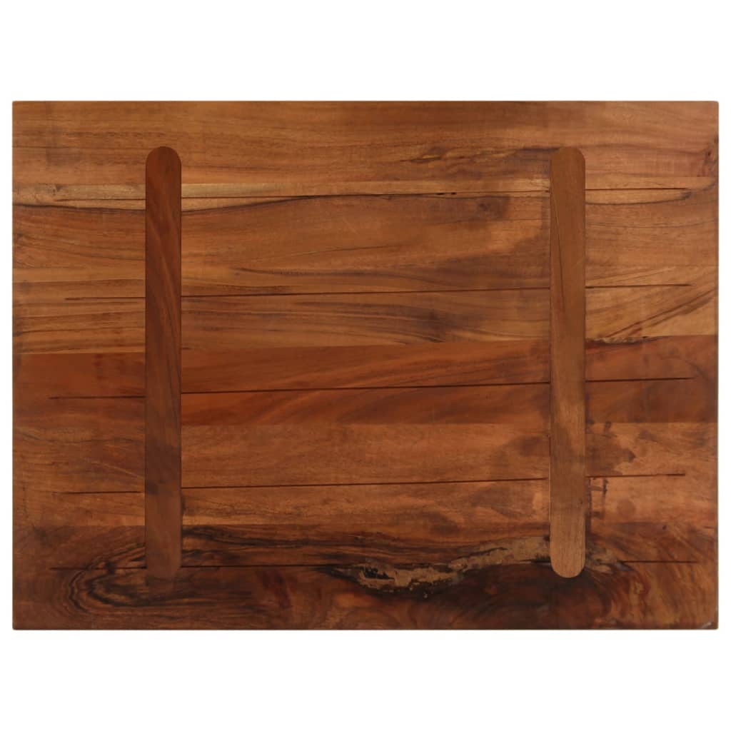 vidaXL Table Top 80x70x2.5 cm Rectangular Solid Wood Reclaimed