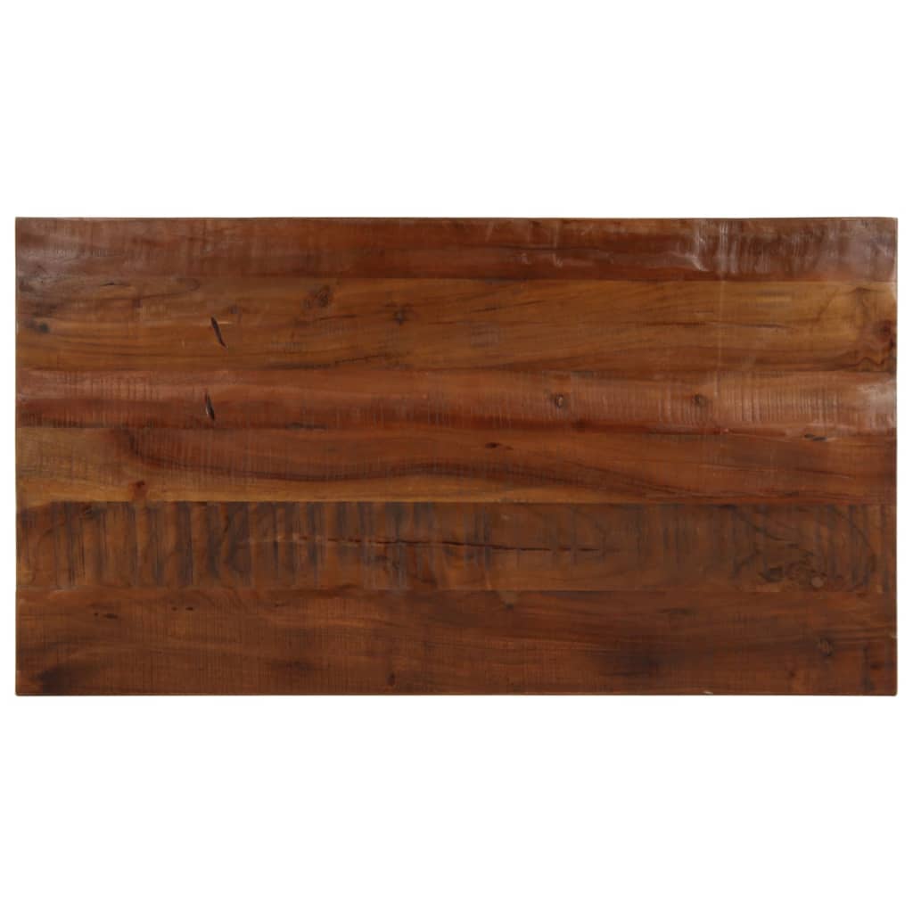 vidaXL Table Top 100x70x2.5 cm Rectangular Solid Wood Reclaimed