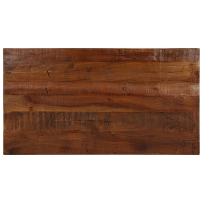 vidaXL Table Top 100x70x2.5 cm Rectangular Solid Wood Reclaimed