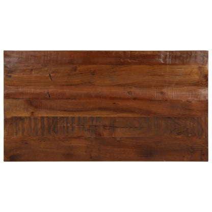 vidaXL Table Top 120x70x2.5 cm Rectangular Solid Wood Reclaimed