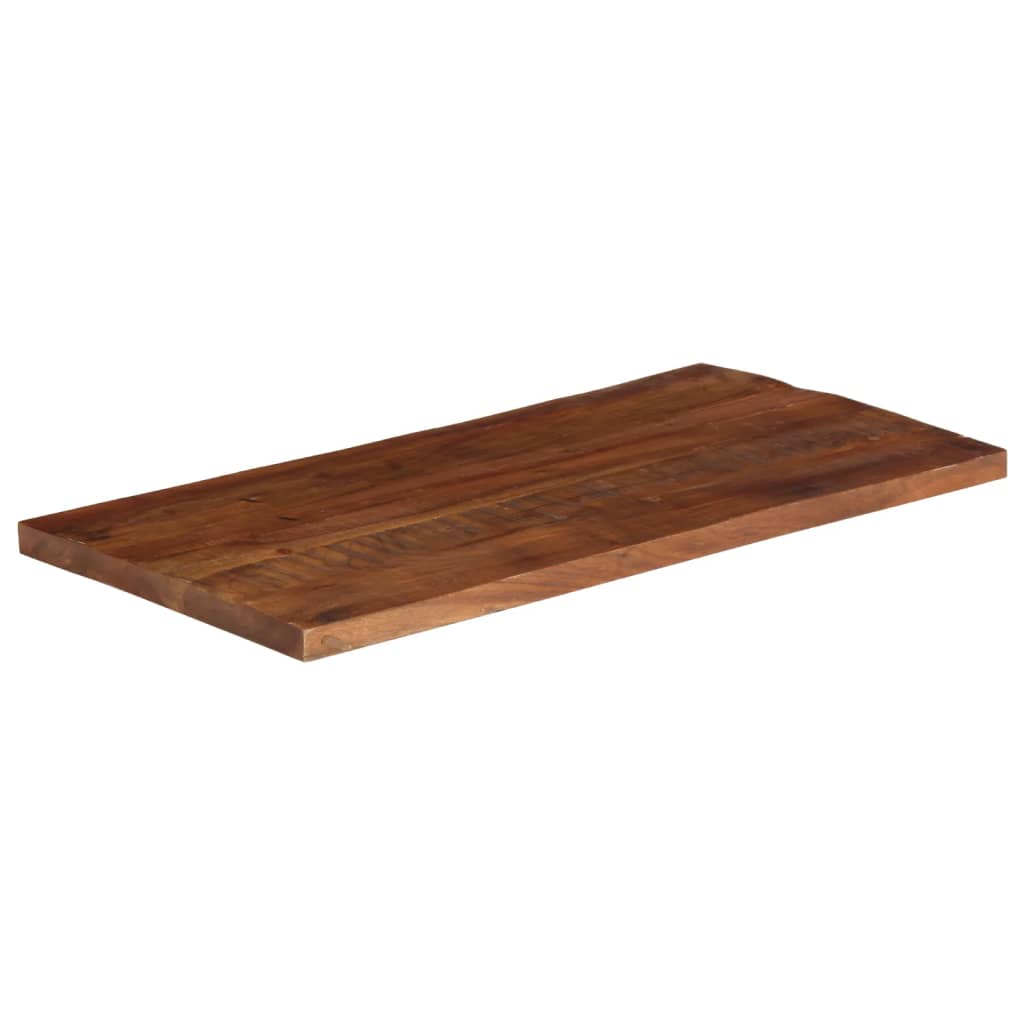 vidaXL Table Top 120x70x2.5 cm Rectangular Solid Wood Reclaimed