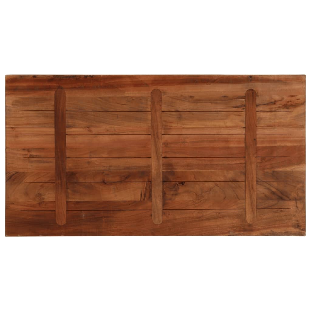 vidaXL Table Top 120x70x2.5 cm Rectangular Solid Wood Reclaimed