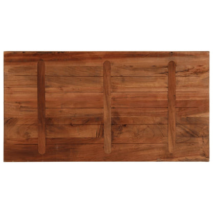 vidaXL Table Top 120x70x2.5 cm Rectangular Solid Wood Reclaimed