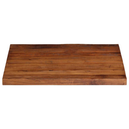 vidaXL Table Top 80x80x2.5 cm Square Solid Wood Reclaimed