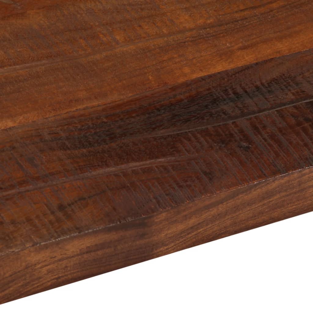 vidaXL Table Top 80x80x2.5 cm Square Solid Wood Reclaimed