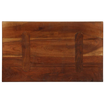 vidaXL Table Top 50x20x3.8 cm Rectangular Solid Wood Reclaimed