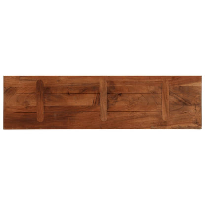 vidaXL Table Top 110x20x3.8 cm Rectangular Solid Wood Reclaimed