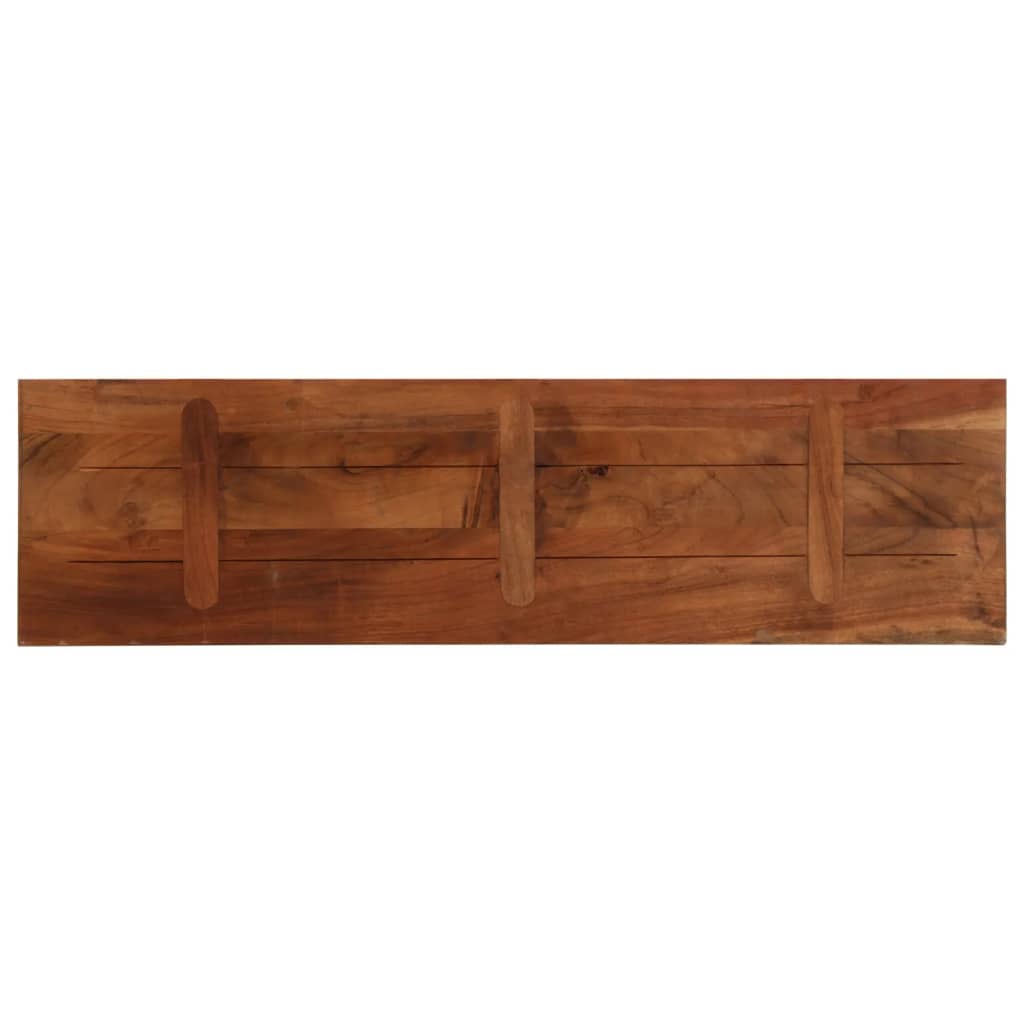 vidaXL Table Top 100x30x3.8 cm Rectangular Solid Wood Reclaimed