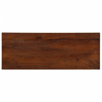vidaXL Table Top 90x40x3.8 cm Rectangular Solid Wood Reclaimed