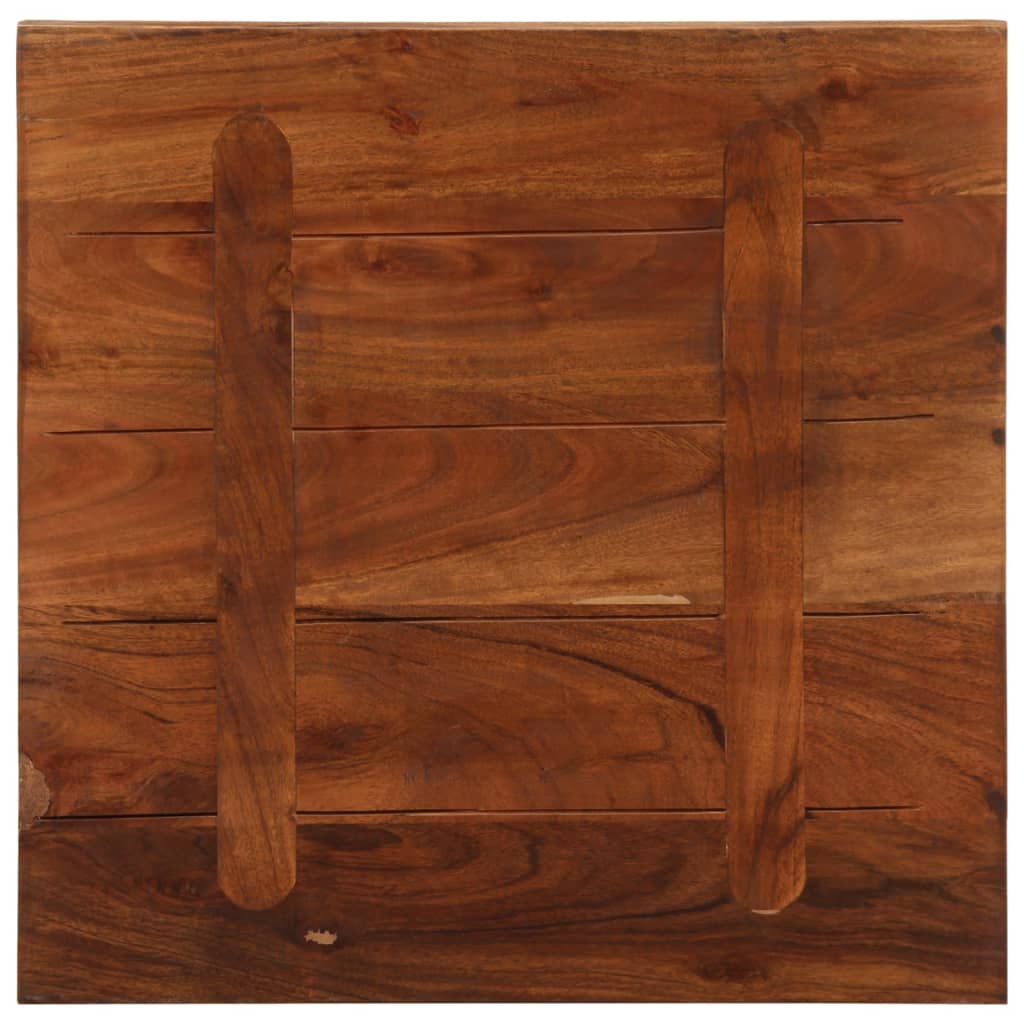vidaXL Table Top 50x50x3.8 cm Square Solid Wood Reclaimed