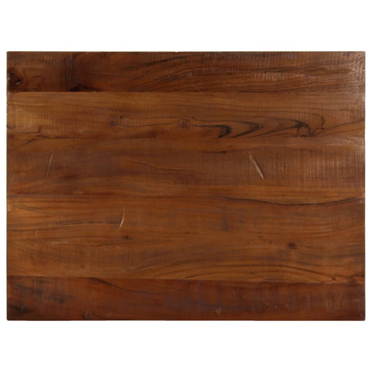 vidaXL Table Top 70x50x3.8 cm Rectangular Solid Wood Reclaimed