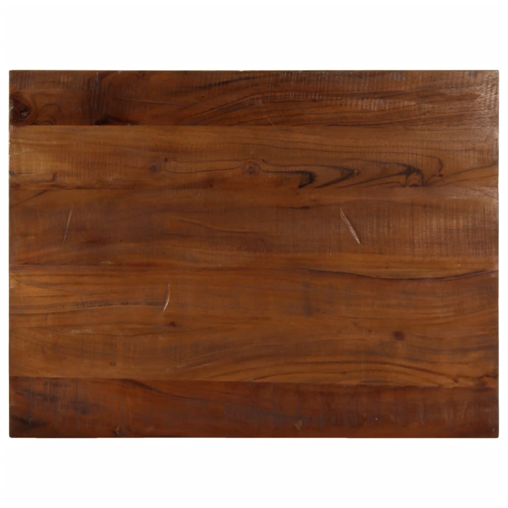 vidaXL Table Top 80x50x3.8 cm Rectangular Solid Wood Reclaimed