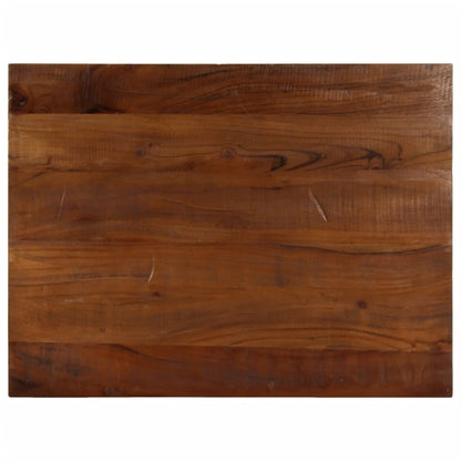 vidaXL Table Top 80x50x3.8 cm Rectangular Solid Wood Reclaimed