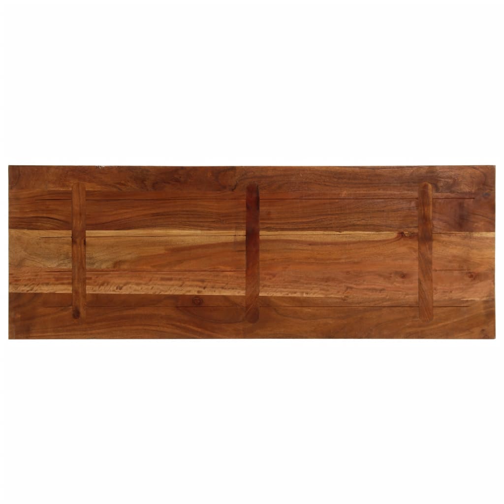 vidaXL Table Top 140x50x3.8 cm Rectangular Solid Wood Reclaimed