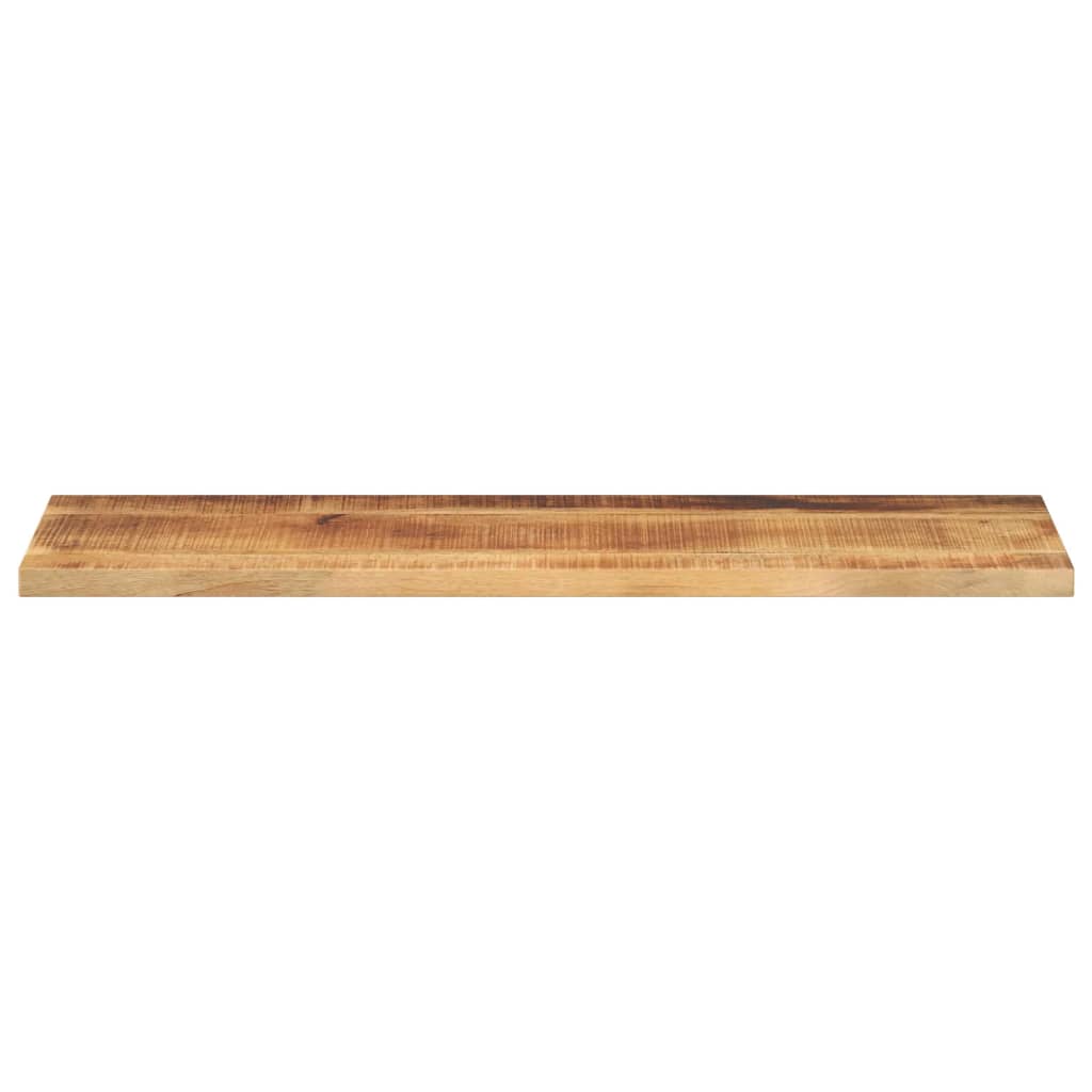vidaXL Table Top 110x30x2.5 cm Rectangular Solid Wood Rough Mango