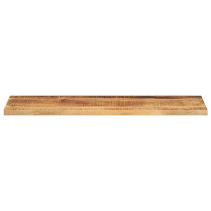 vidaXL Table Top 110x30x2.5 cm Rectangular Solid Wood Rough Mango