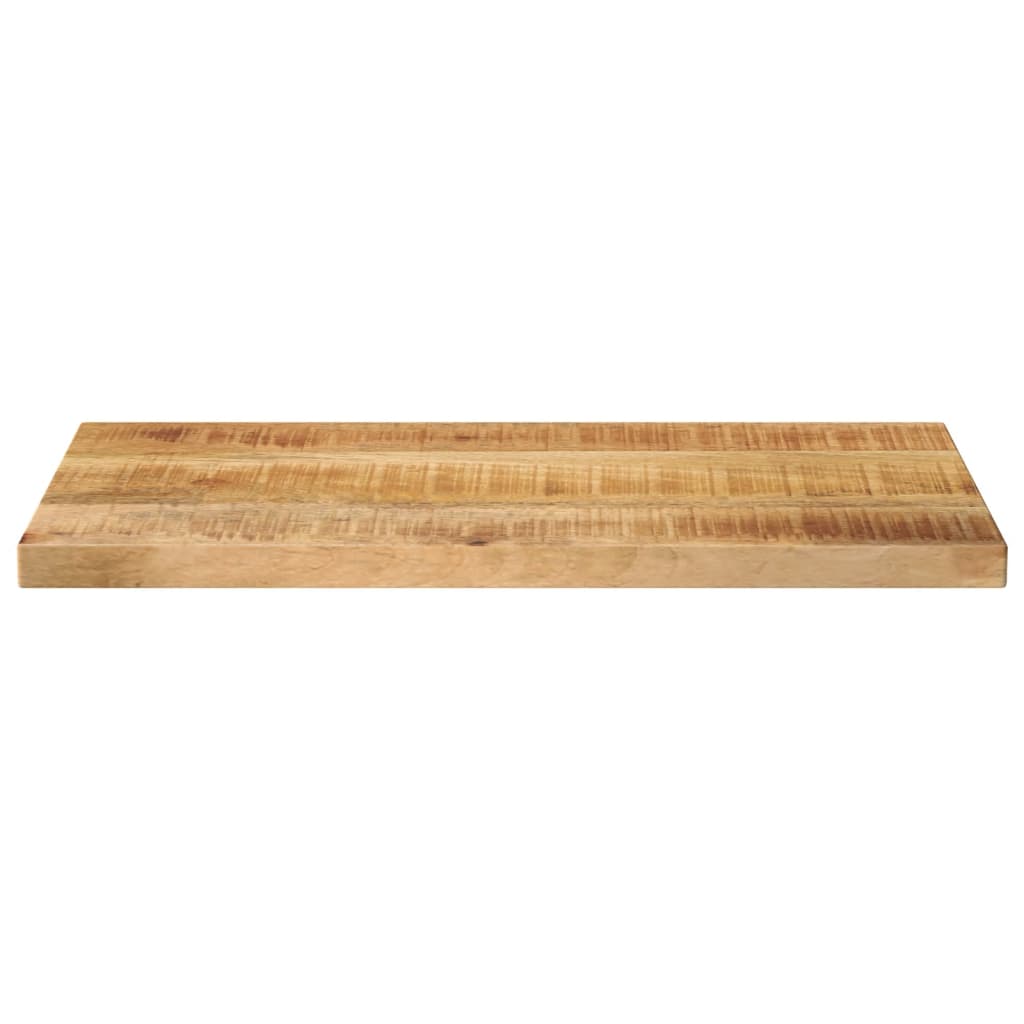 vidaXL Table Top 50x40x3,8 cm Rectangular Solid Wood Rough Mango