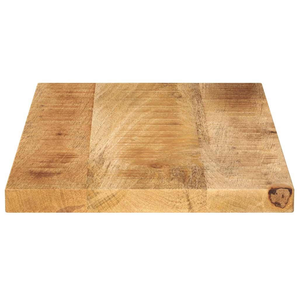 vidaXL Table Top 50x40x3,8 cm Rectangular Solid Wood Rough Mango