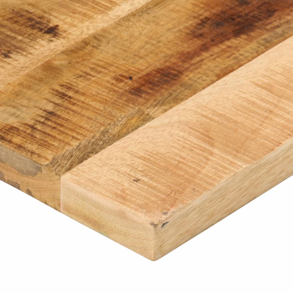 vidaXL Table Top 50x40x3,8 cm Rectangular Solid Wood Rough Mango