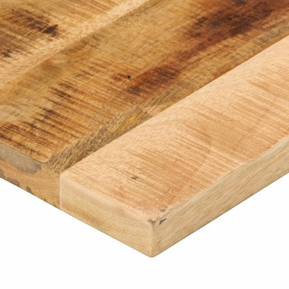 vidaXL Table Top 50x40x3,8 cm Rectangular Solid Wood Rough Mango