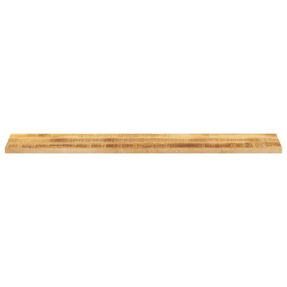 vidaXL Table Top 140x40x3.8 cm Rectangular Solid Wood Rough Mango