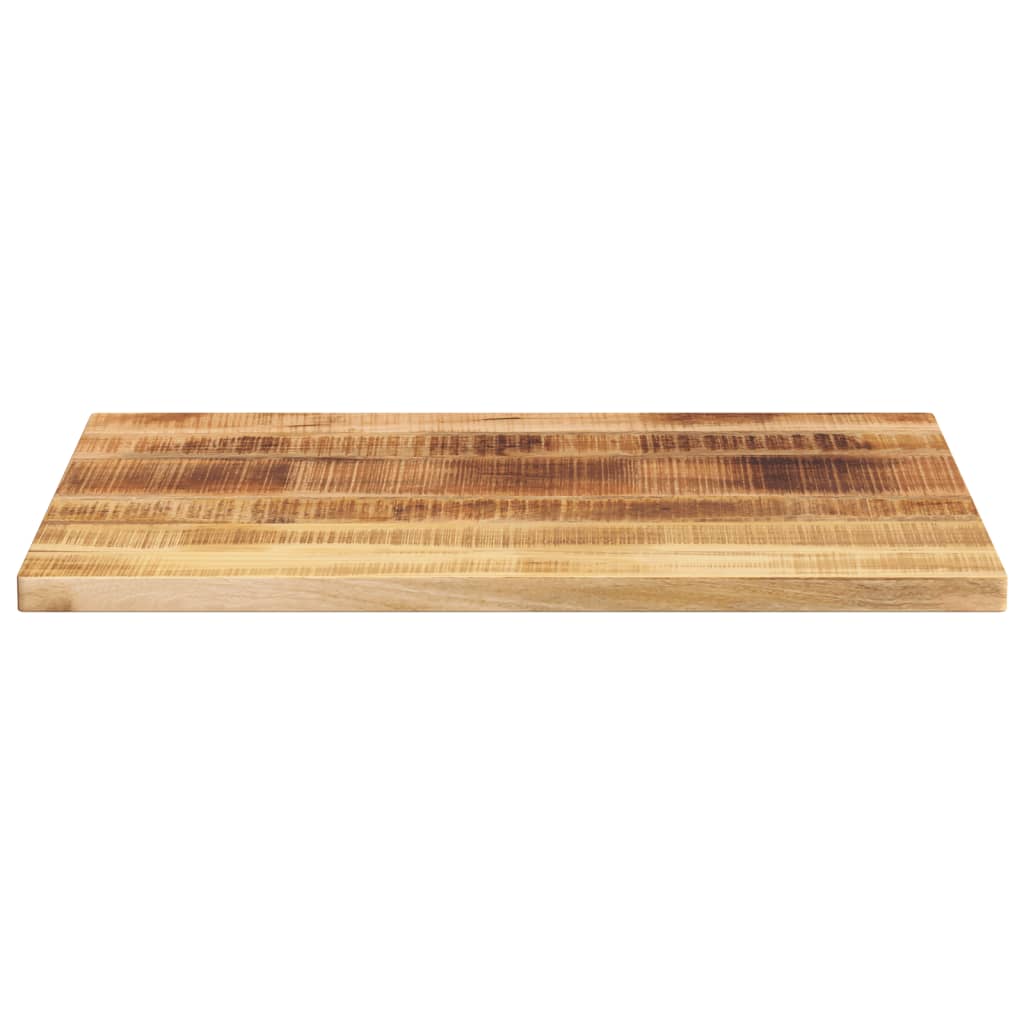 vidaXL Table Top 90x60x3.8 cm Rectangular Solid Wood Rough Mango