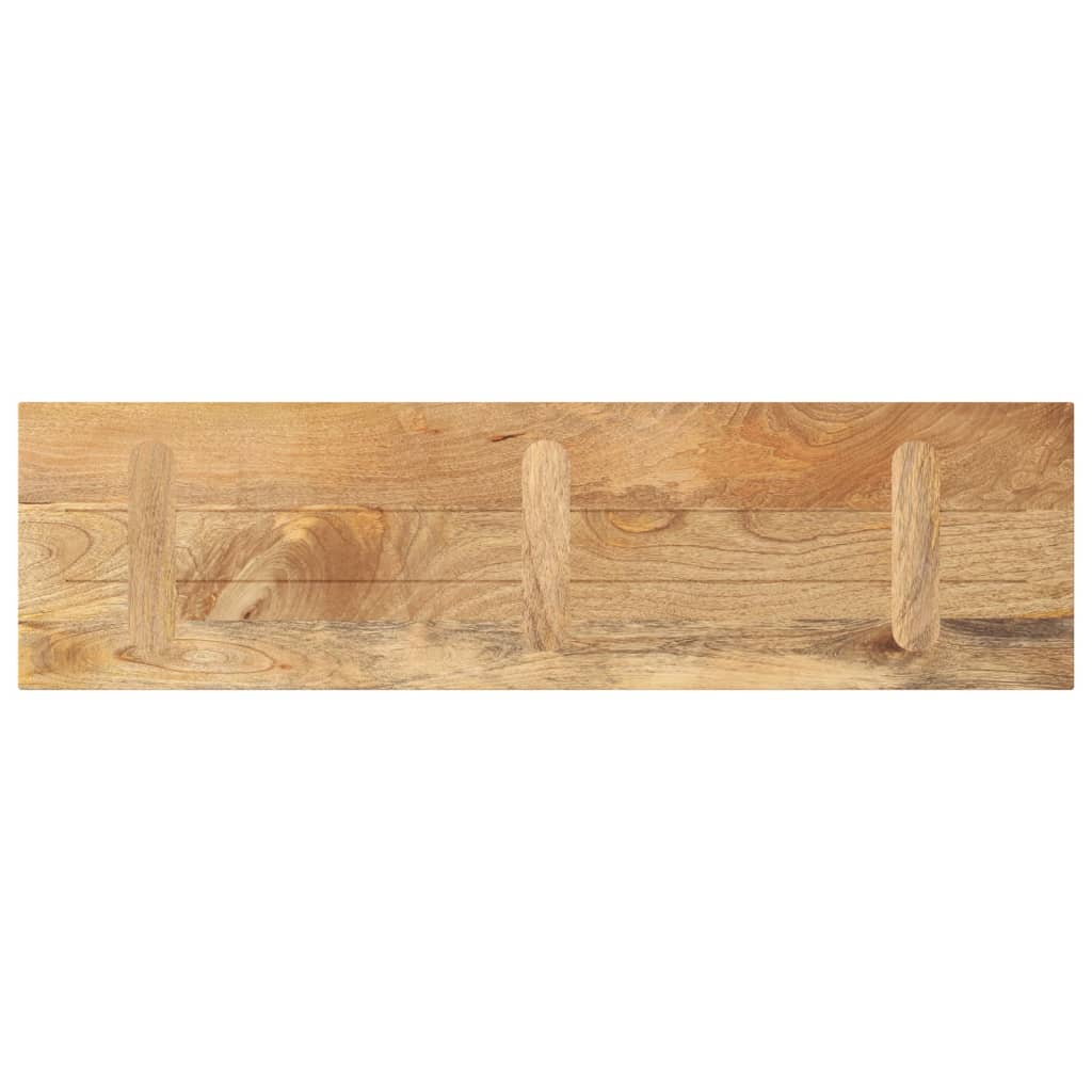 vidaXL Table Top 120x40x2.5 cm Rectangular Solid Wood Mango