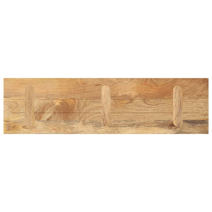 vidaXL Table Top 120x40x2.5 cm Rectangular Solid Wood Mango