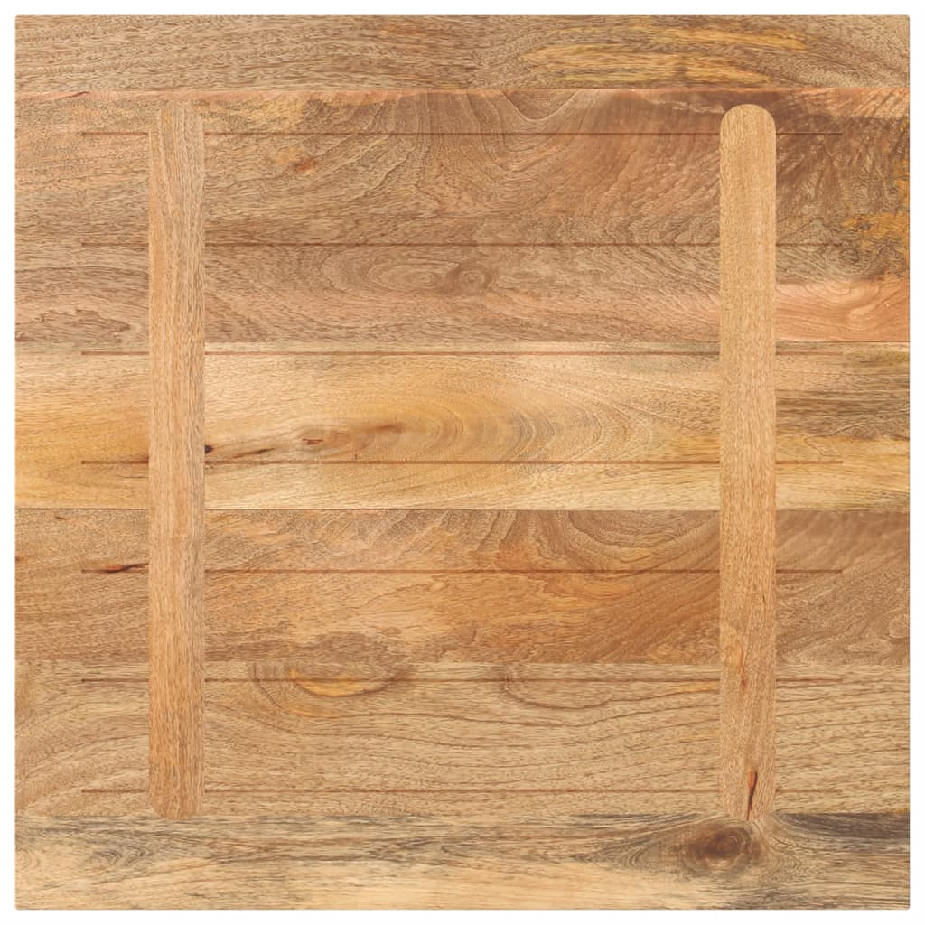 vidaXL Table Top 70x70x2.5 cm Square Solid Wood Mango