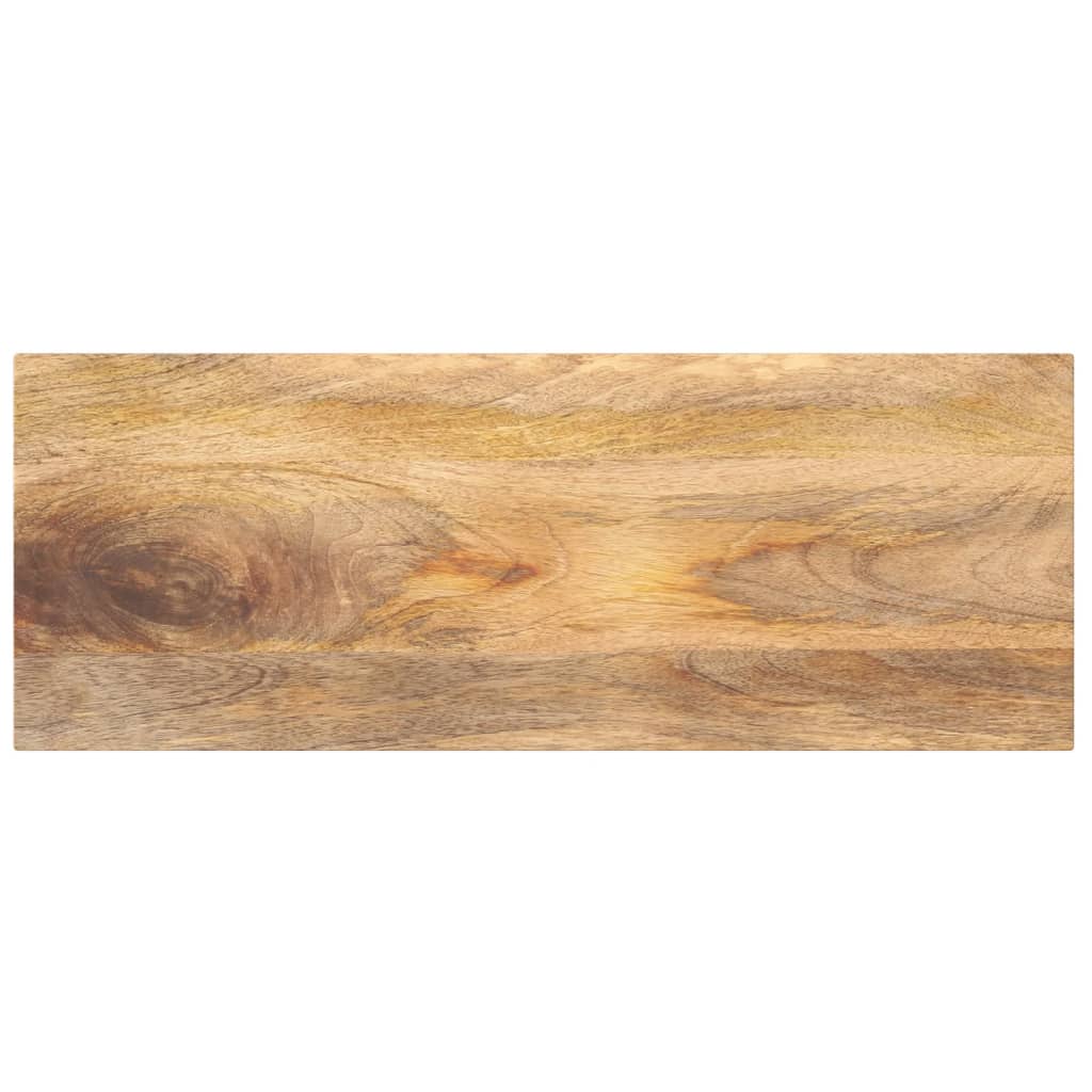 vidaXL Table Top 90x40x3.8 cm Rectangular Solid Wood Mango