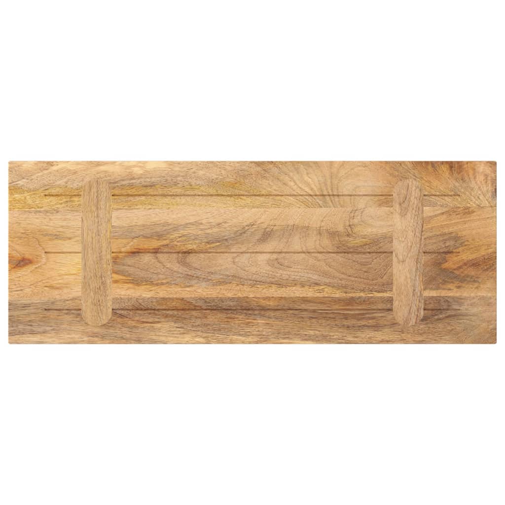 vidaXL Table Top 90x40x3.8 cm Rectangular Solid Wood Mango