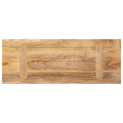 vidaXL Table Top 90x40x3.8 cm Rectangular Solid Wood Mango