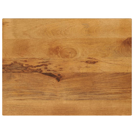 vidaXL Table Top 80x60x2.5 cm Rectangular Solid Wood Mango