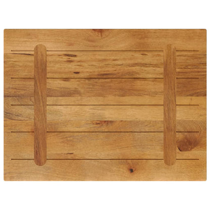 vidaXL Table Top 90x60x2.5 cm Rectangular Solid Wood Mango