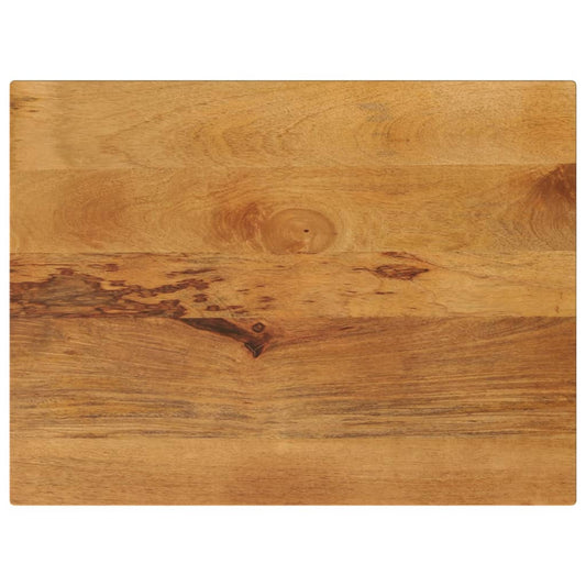 vidaXL Table Top 80x70x2.5 cm Rectangular Solid Wood Mango