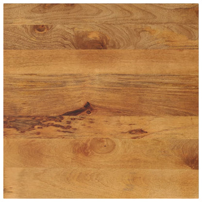 vidaXL Table Top 80x80x2.5 cm Square Solid Wood Mango