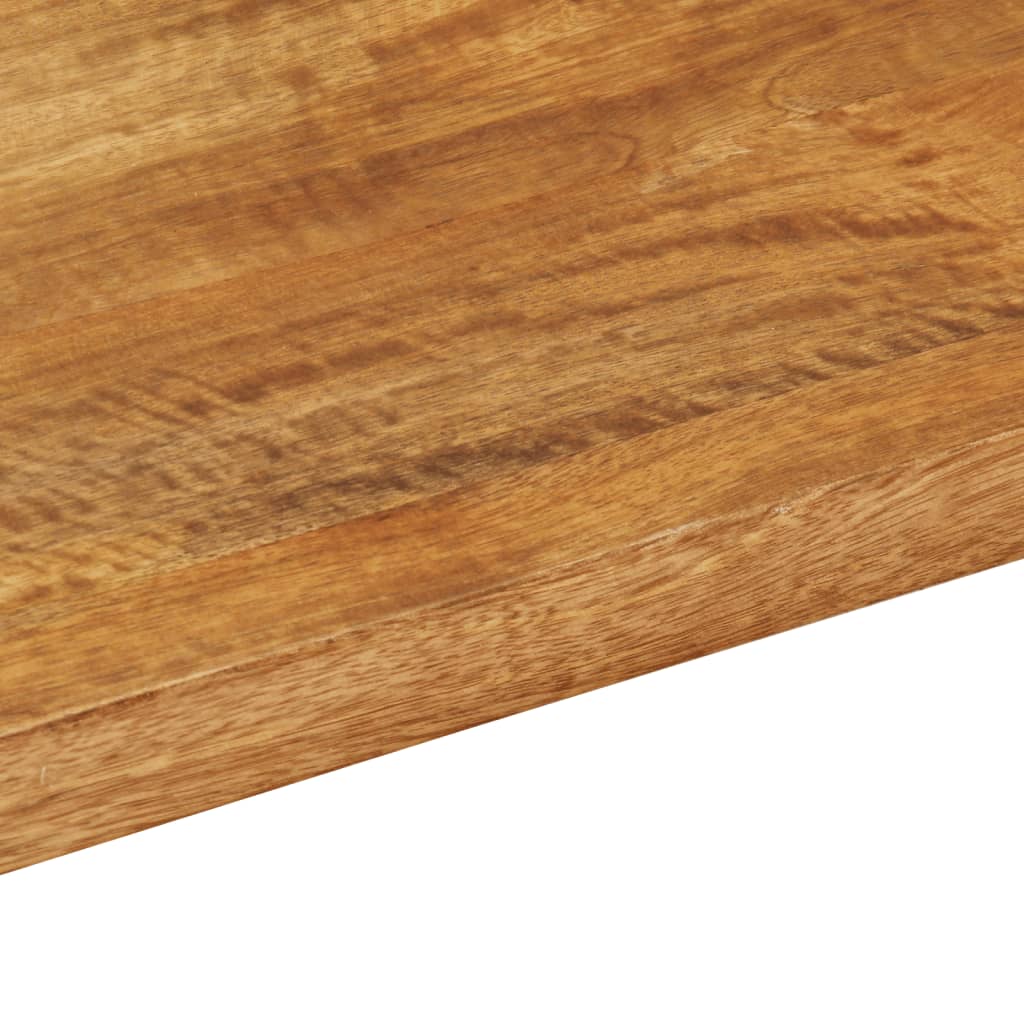 vidaXL Table Top 100x80x2.5 cm Rectangular Solid Wood Mango