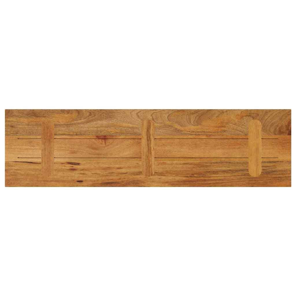 vidaXL Table Top 100x30x3.8 cm Rectangular Solid Wood Mango