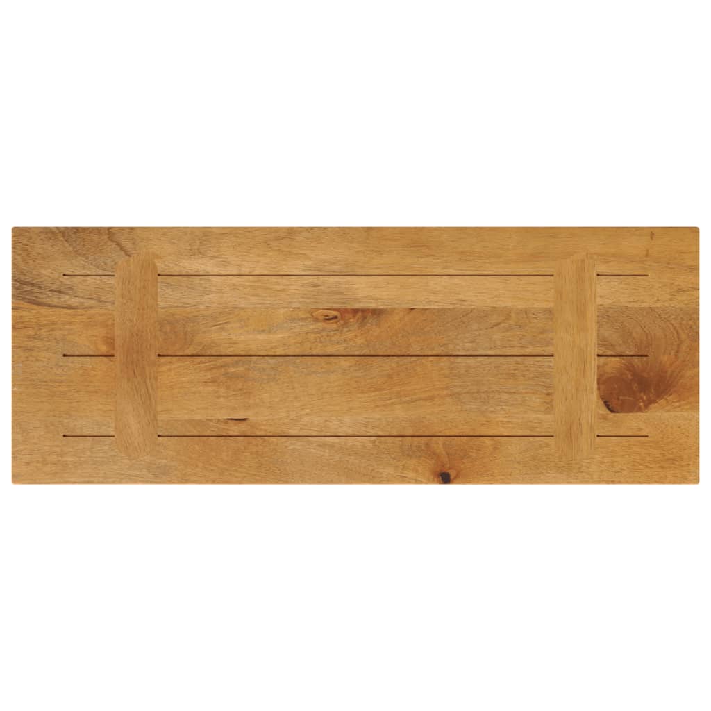 vidaXL Table Top 80x40x3.8 cm Rectangular Solid Wood Mango