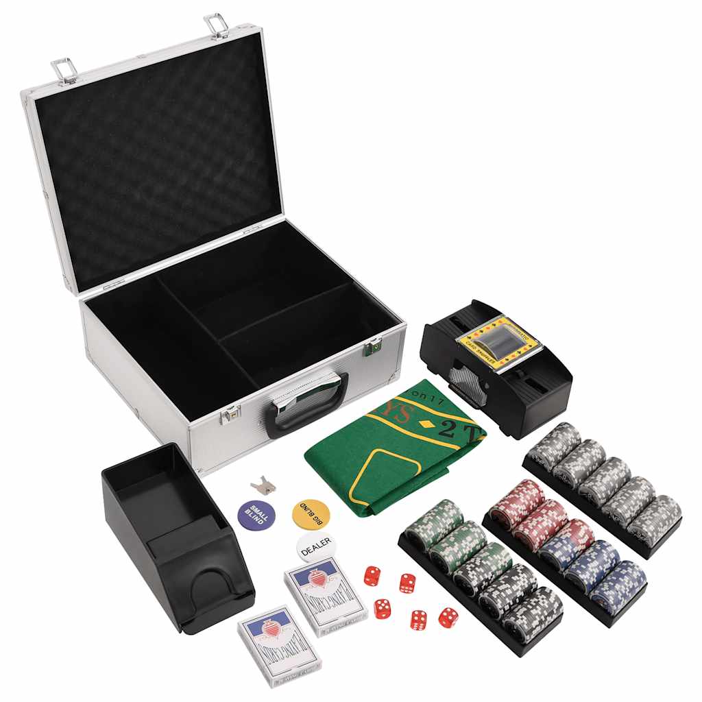 vidaXL Poker Chip Set 300 pcs 11.5 g