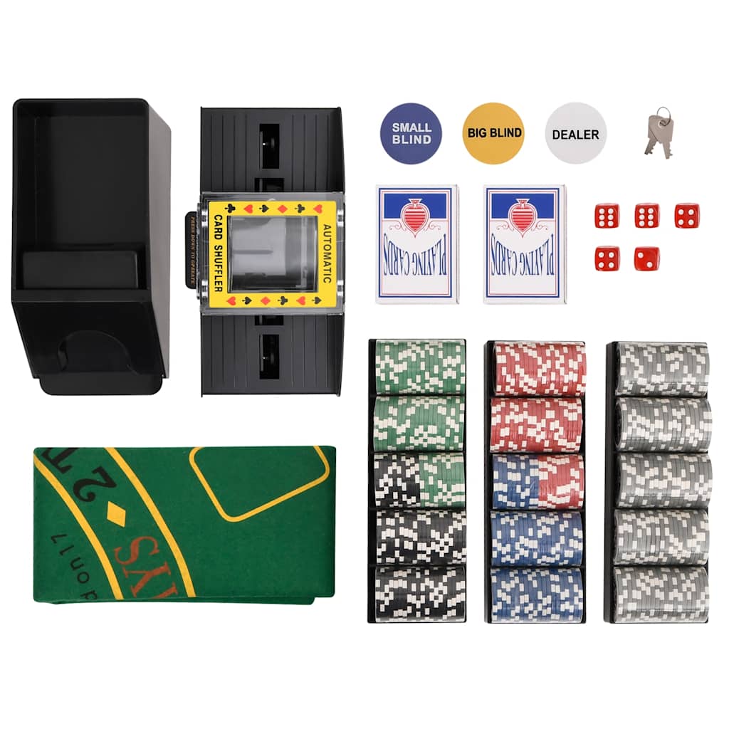 vidaXL Poker Chip Set 300 pcs 11.5 g